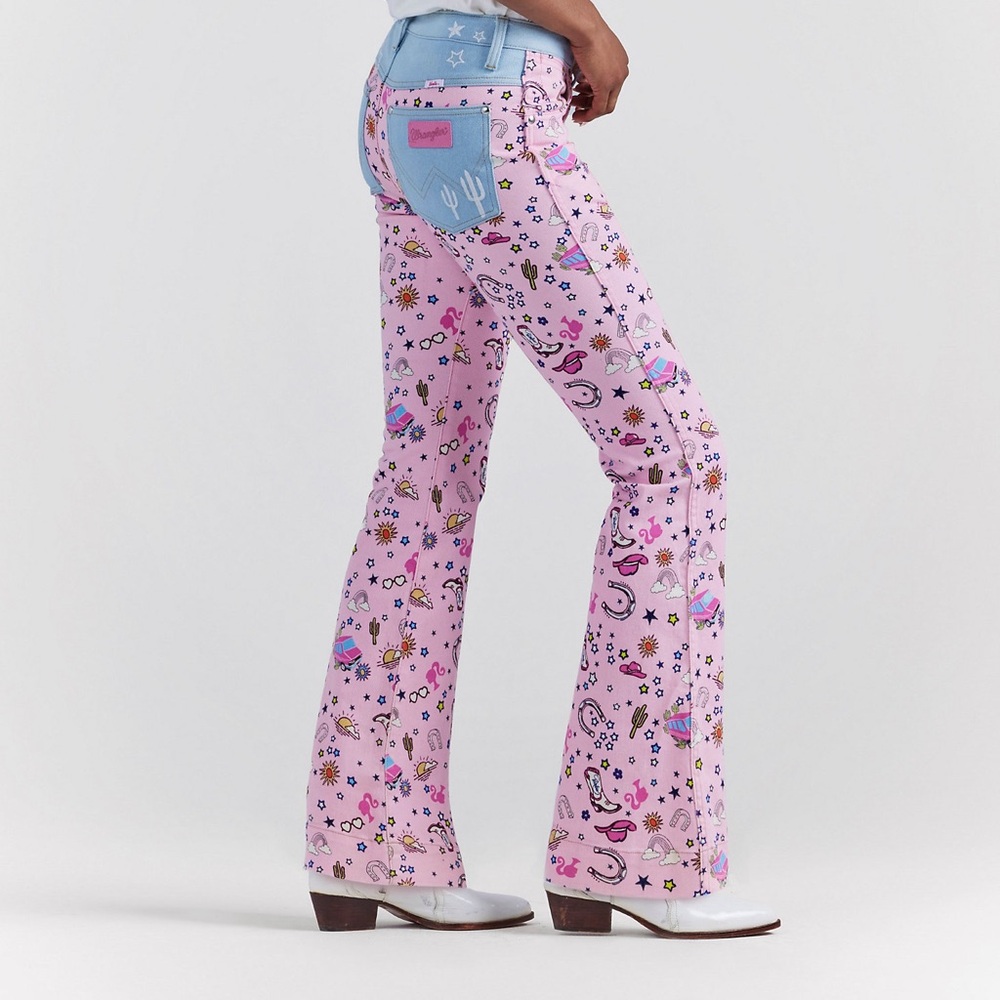 Women's Wrangler x Barbie Trousers